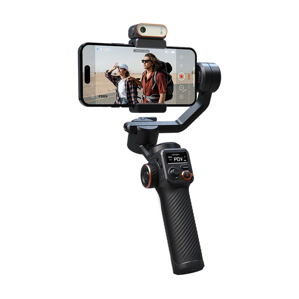 Hohem iSteady Q Estabilizador de movil, Seguimiento Facial Palo Selfie  Estabilizador, 4-en-1 Gimbal Movil Palo para Selfies con Control Remoto  Bluetooth, Rotación de 360°, Gimbal para iPhone y Android : :  Electrónica