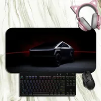 T-Tesla C-Cybertruck  mousepad Non-slip Lockedge Office Student Gaming Thickened Large Writing Pad Cushion 1