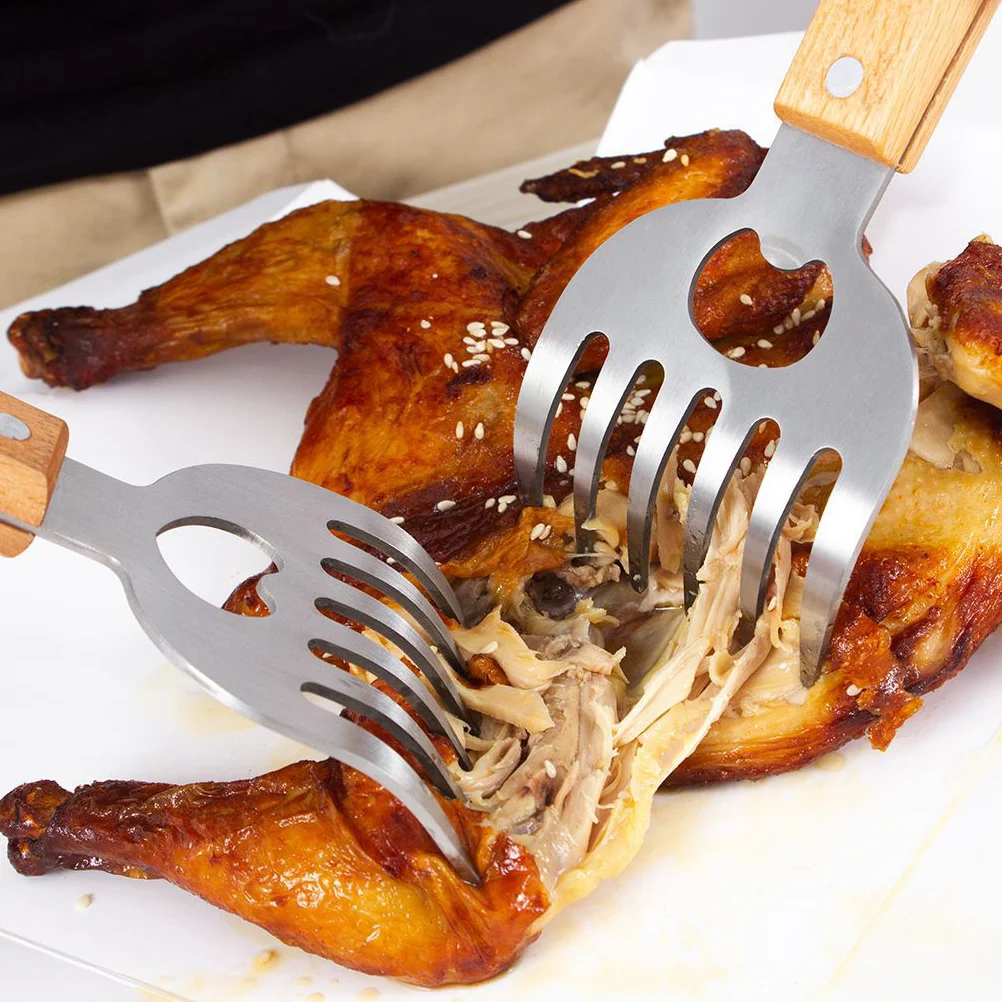 

Camping Meat Shredding Claw Stainless Steel Kitchen Meat Shredder BBQ food Shredding Tool