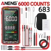 ANENG 683 6000 Counts Multimetro  Smart Multimeter High-end Touch  Test Rechargeable Multitester AC/DC Voltage Tester Current To 1