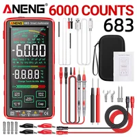 ANENG 683 6000 Counts Multimetro  Smart Multimeter High-end Touch  Test Rechargeable Multitester AC/DC Voltage Tester Current To 1