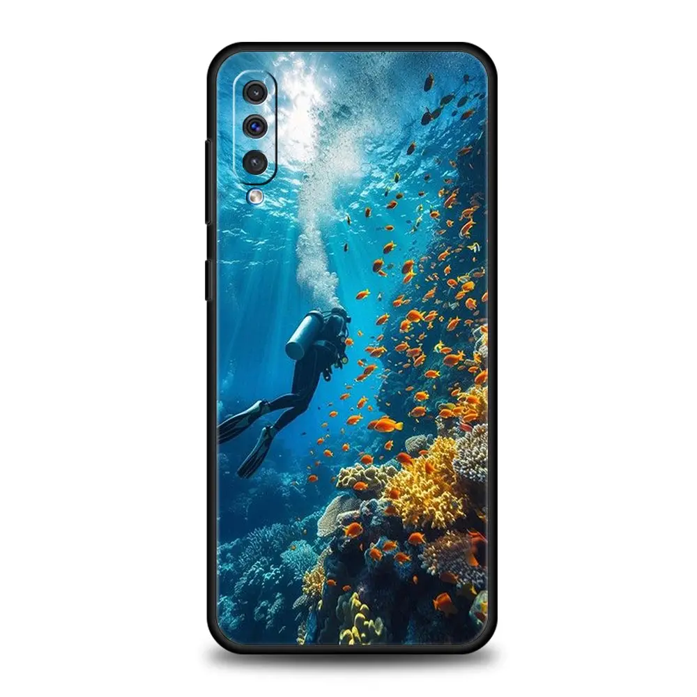 Diver-Themed Protective Phone Case