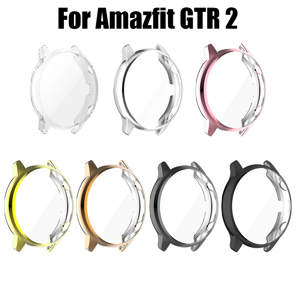 Watch Protective Cover Case Screen Protector For Amazfit GTR 2e GTR2 Smart Watch TPU