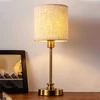 Cordless Table Lamp 3 Way Dimmable Desk Lamp with Fabric Shade Bedside Lamp Rechargeable Desk Reading Lamp for Bedroom 1