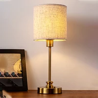 Cordless Table Lamp 3 Way Dimmable Desk Lamp with Fabric Shade Bedside Lamp Rechargeable Desk Reading Lamp for Bedroom 1