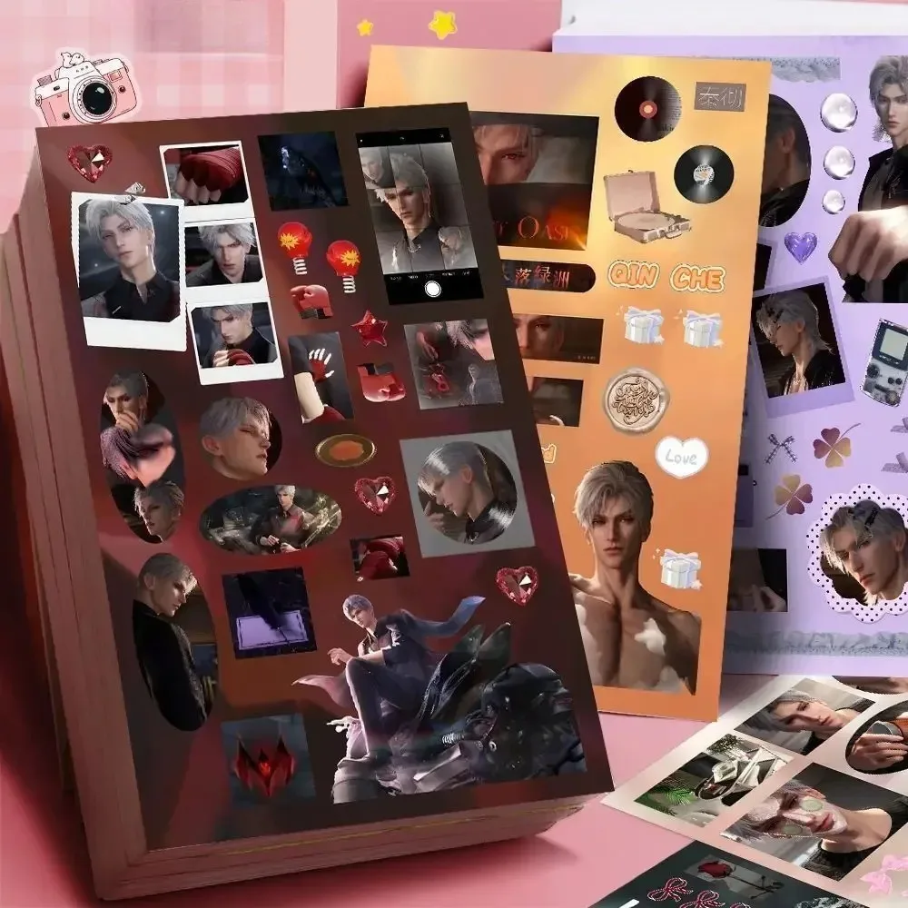 Adesivi Anime Romantici Love and Deepspace Sylus, Decorazioni per Scrapbooking e Cover Telefono
