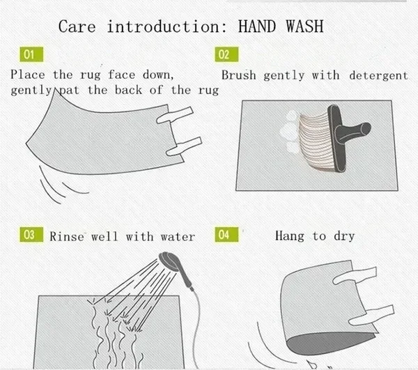 Nautical Map Rug – Retro Marine Compass Carpet | Non Slip Floor Mat for Living Room