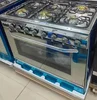 Estufas 5/6 Burner Gas Stove with Oven LPG 220v Vertical Multifunctional Commercial Gas Stove Restaurant Cafeteria 1