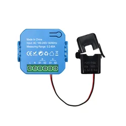Smart WiFi Energy Monitor with Overload Alarm and App Integration for Solar Power Management