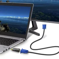 HDMI-compatible to VGA Cable Converter Male To Famale Converter Adapter 3.5 mm Jack Audio HD 1080P For PC Laptop Tablet - Image 6