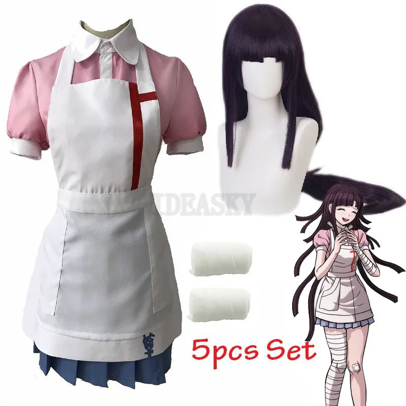 mikan Dangan Ronpa 2 Mikan Tsumiki Danganronpa Dress Clothes Plus