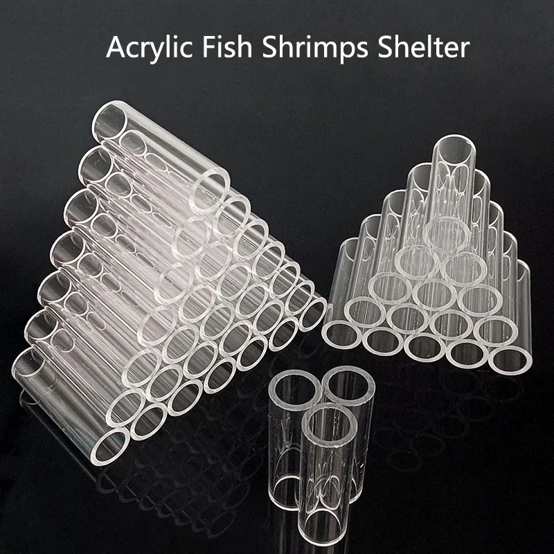 Acrylic Aquarium Decoration Fish Shrimps Shelter House
