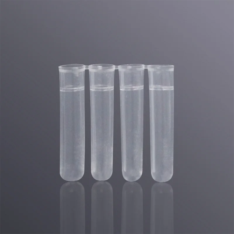 Four row tubes with cover 0.1ml PCR Strip Tubes 250 rows/carton PST-0104-C LABSELECT
