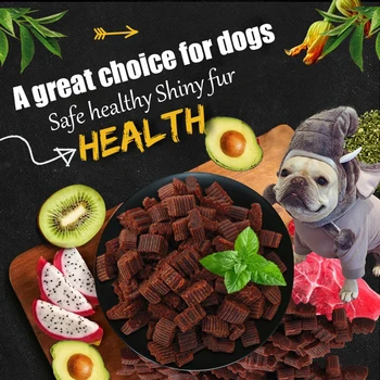 Diced Beef Particles Appetising Digestive Nutritious Delicious Chewy Training Rewards for Adult Dog Puppies Premium Beef Snack 2