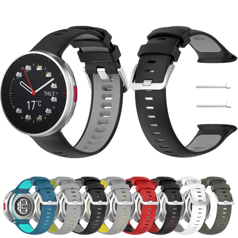 

Smartwatch Band Strap For Polar Vantage V2 Soft Silicone Bracelet Belt Replacement Wristband Waterproof Correa