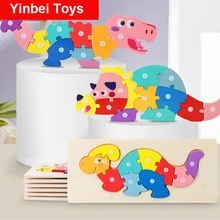

Wooden Puzzle for Boys Boy Gift 3D Diy Kids Toys Educational Montessori Toys Toys for Kids 2 To 4 Years Old Children Toys