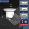 Squatting Toilet Odor Plug Squatting Pan Anti-smell Plug Plastic Anti-blocking Cover Squatting Smell Squat Pans Accessory 1
