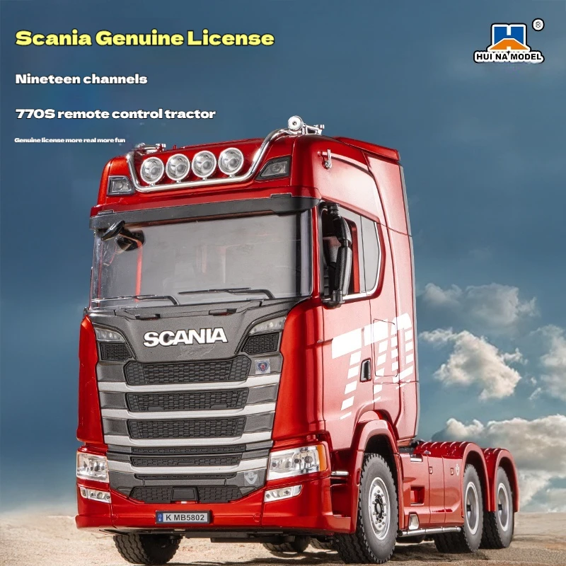 けんた様向け　1/18 HUINA 770S スカニアRC トレーラーセット Amazon.co.jp: Huina 1/18 19CH RC 合金トラクター スカニア