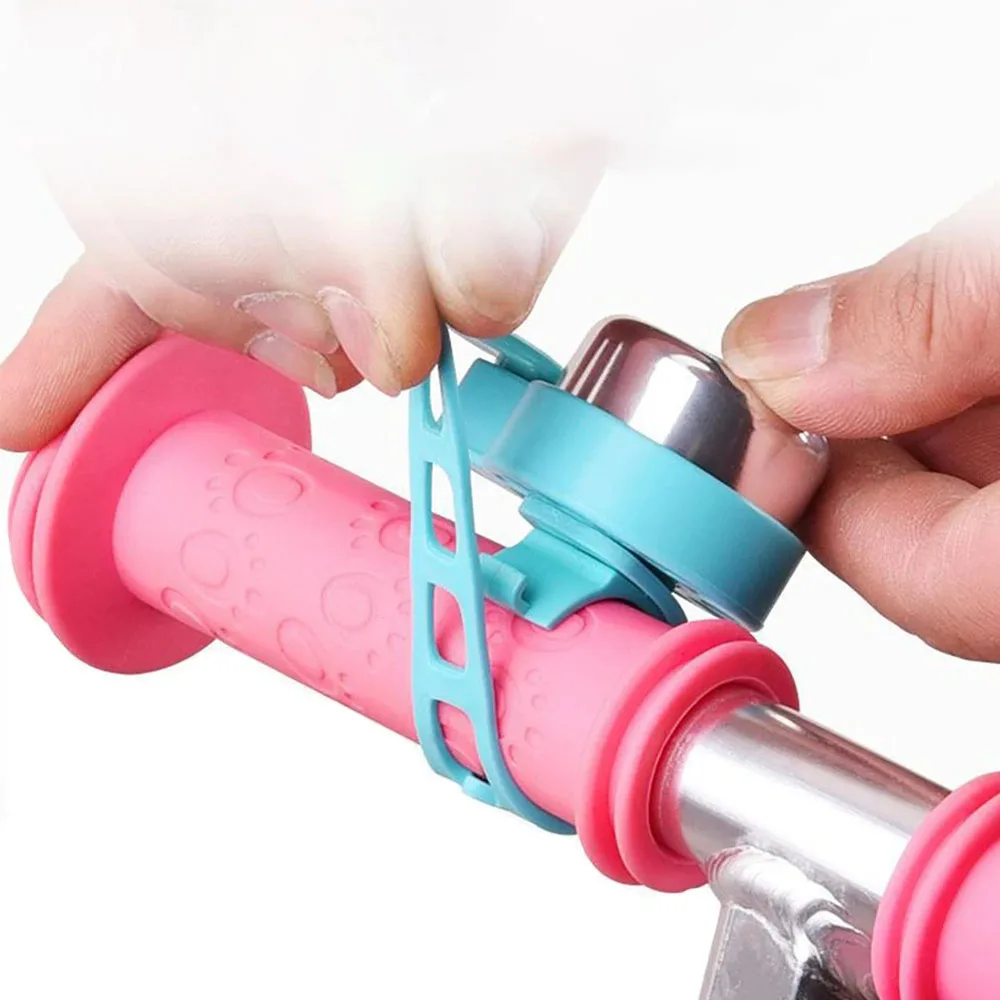 Children's Bicycle Horn - Silicone Handlebar Bell with Clear, Loud Sound