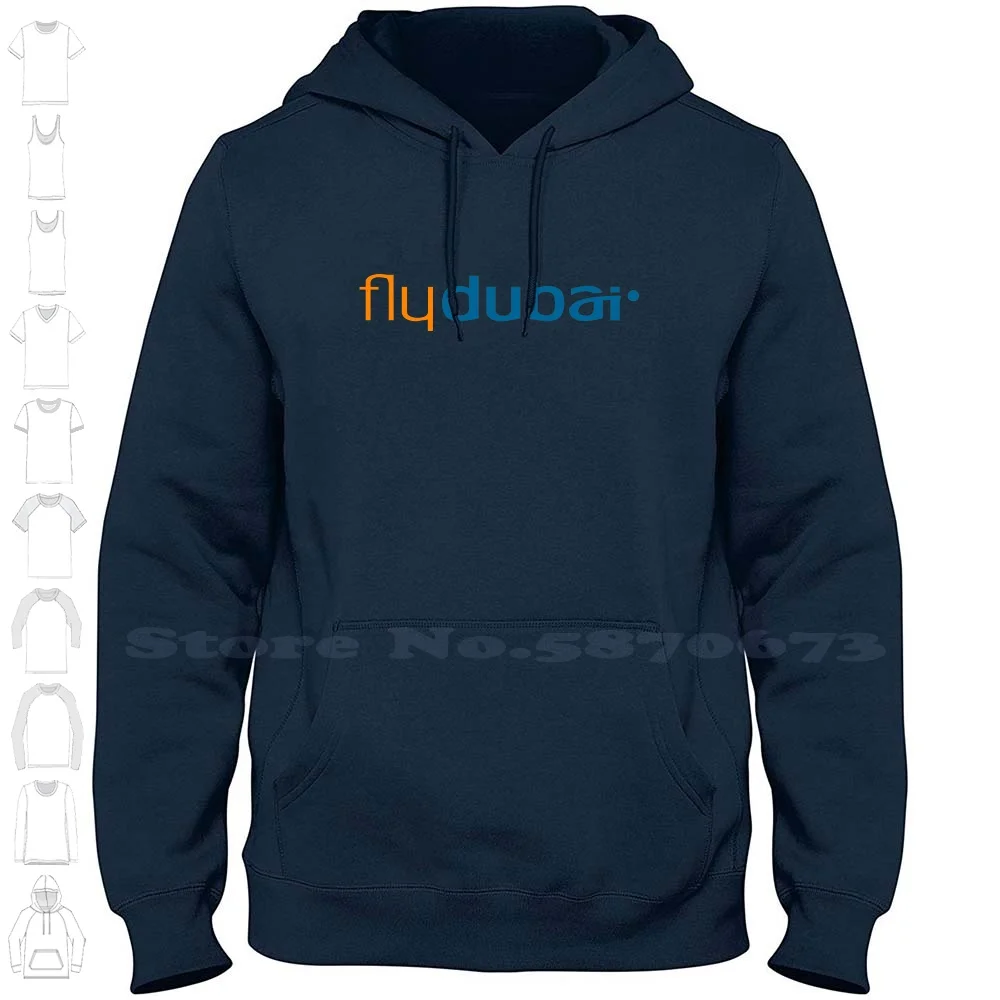 

Flydubai Logo Brand Logo 100% Cotton Sweatshirt Hoodie Top Quality Graphic Hoodies