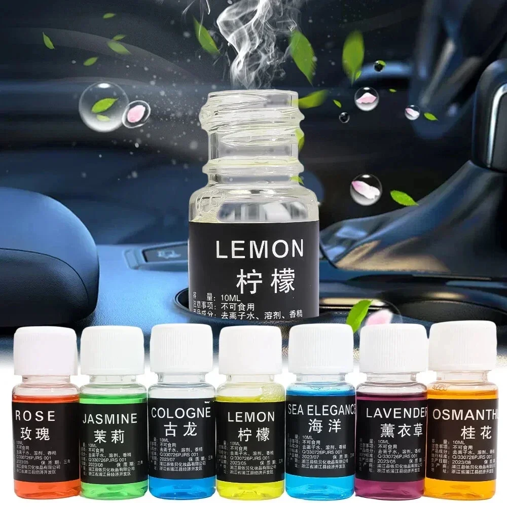 Natural Plant Essential Oil Car Air Freshener Long Lasting Fragrance