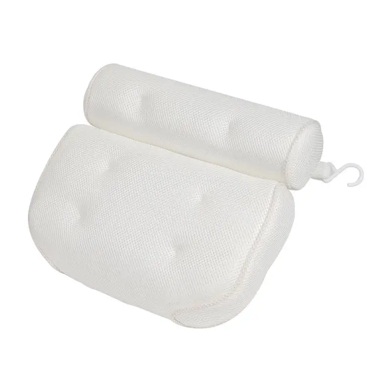 

Bath Tub Pillows 3d Mesh Pillow With 4 Suction Cup Comfortable Non Slip Tub Pillow Designed For Relaxation Bathroom Supplies