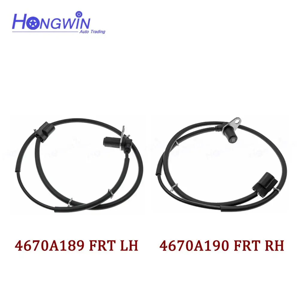 

New Front Left Right Wheel Speed ABS Sensor For MITSUBISHI PAJERO MONTERO IV 4th 2006-2016 V87 V88 V93 4670A189 4670A190