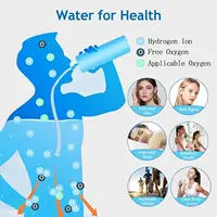 Hydrogen Water Bottle 2024, 5000-8000 PPB Quick Electrolysis, Hydrogen Water Bottle Generator, Gift for Love 2