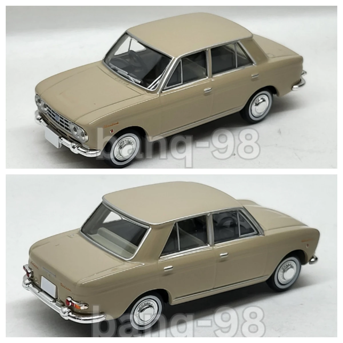 

Tomytec 1:64 LV-65d Datsun Bluebird 1200 Deluxe бежевая коллекция литых под давлением моделей автомобилей Ограниченная Коллекция игрушек для хобби