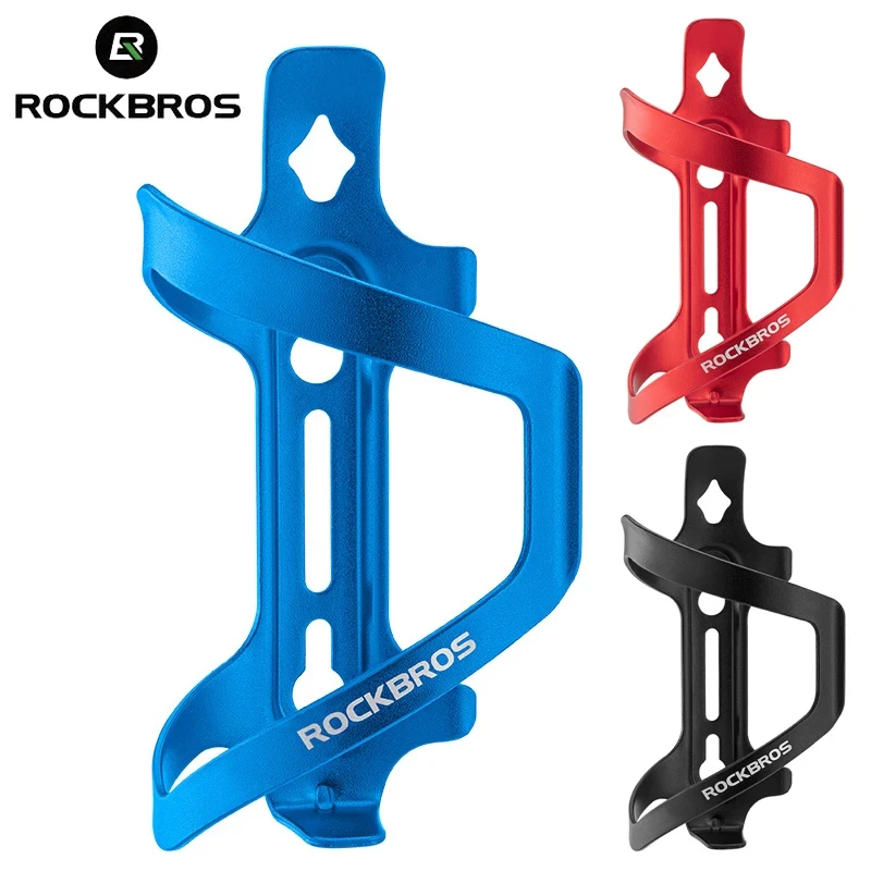 

ROCKBROS Aluminium Alloy Bicycle Bottle Cage Ultralight Cycling Water Bottle Holders MTB Road Cup Bracket Bike Accessories