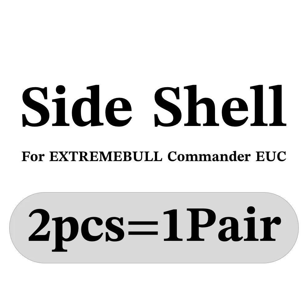 Spare Parts and Accessories For EXTREMEBULL Commander Electric Unicycle EUC Parts Side Shell Mudguard