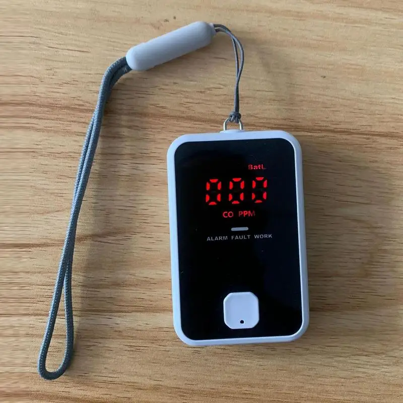 Carbon Monoxide Detectors Portable Co Detector With Intelligent Sound And Light Alarm Enhanced Co Monitor Alarm For Camping