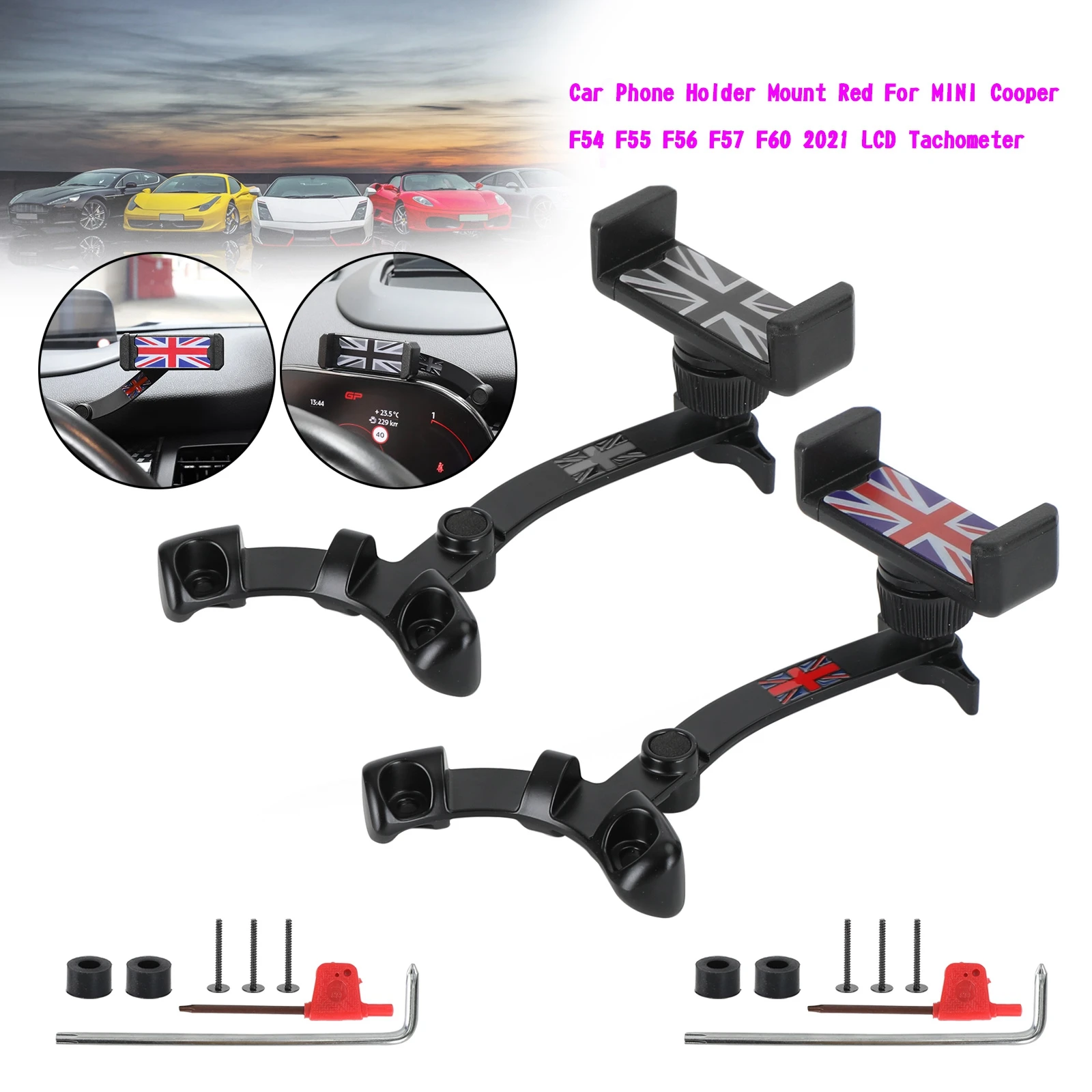 Car Phone Holder Mount For Mini Cooper F54 F55 F56 F57 F60