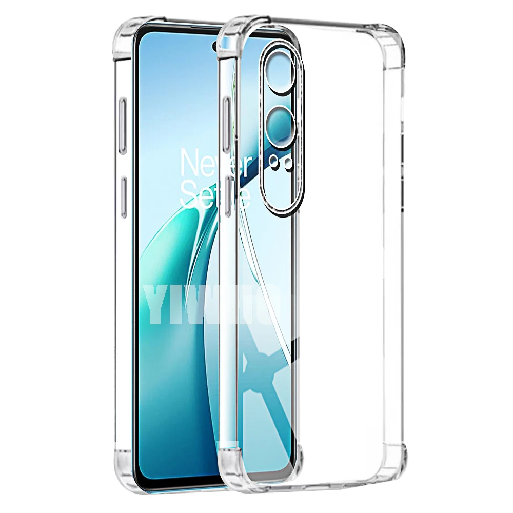 Shockproof Transparent Airbag Phone Case - Soft TPU Clear Back Cover