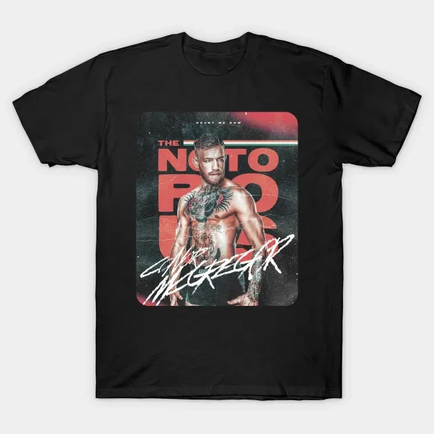 

Vintage The Notorious Conor McGregor T-Shirt 100% Cotton O-Neck Summer Short Sleeve Casual Mens T-shirt Size S-3XL