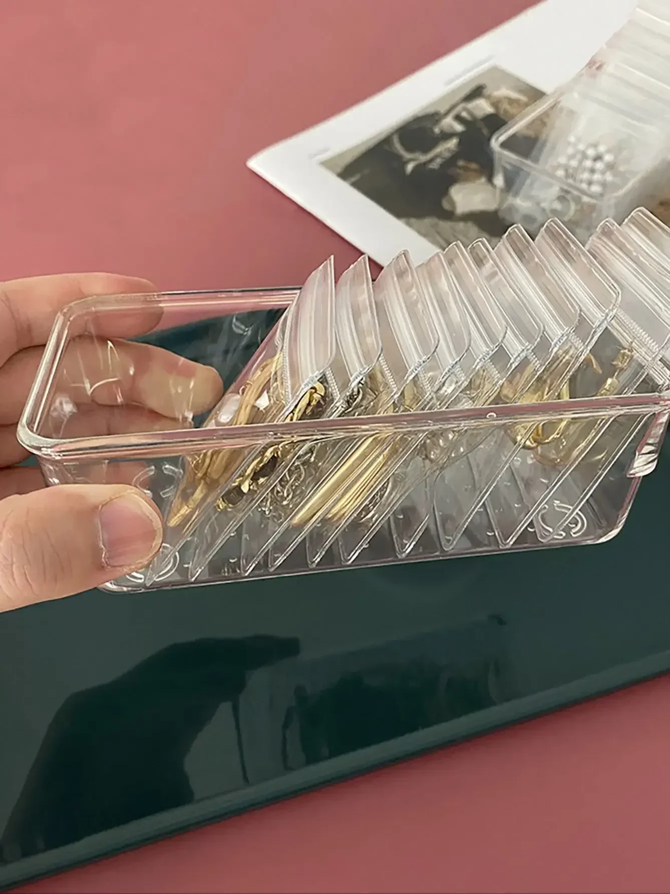 Jewelry Storage Box 21pcs Acrylic Storage Box
