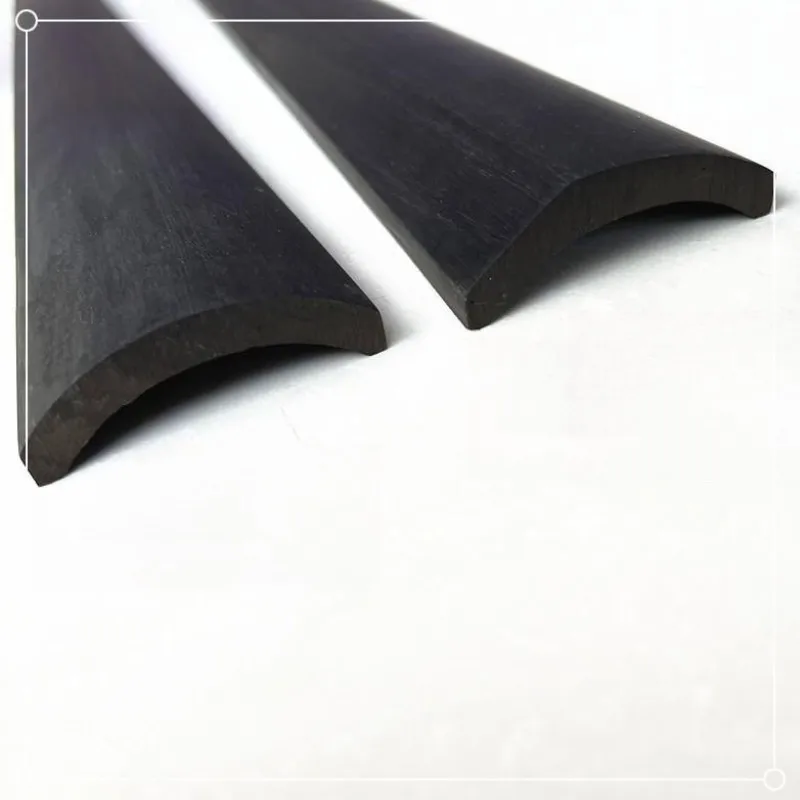 Indonesia Grade A Ebony Cello Fingerboard 4/4 3/4 1/2 Replace Cello Fingerboard with Top Nut Cello Parts Accessories