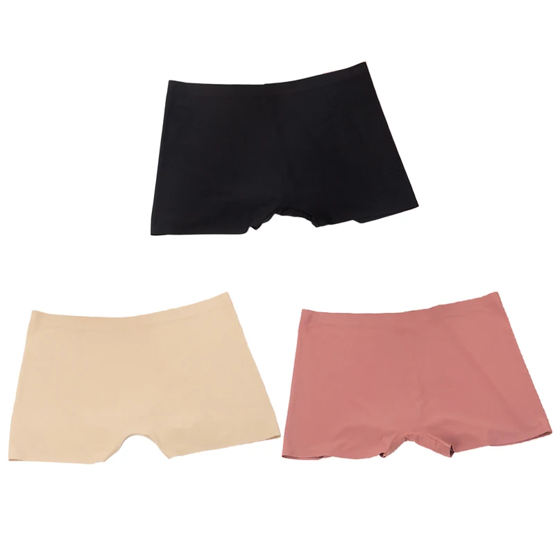 Paquete De 4 Calzoncillos Tipo Bóxer Para Mujer, De Seda