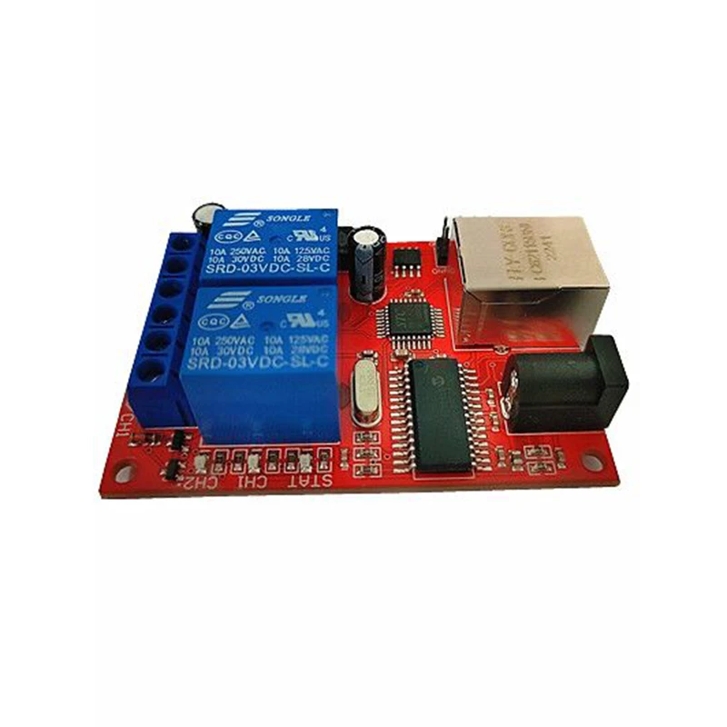 2 Channel Relay Module DC 512V Network IP  Relay