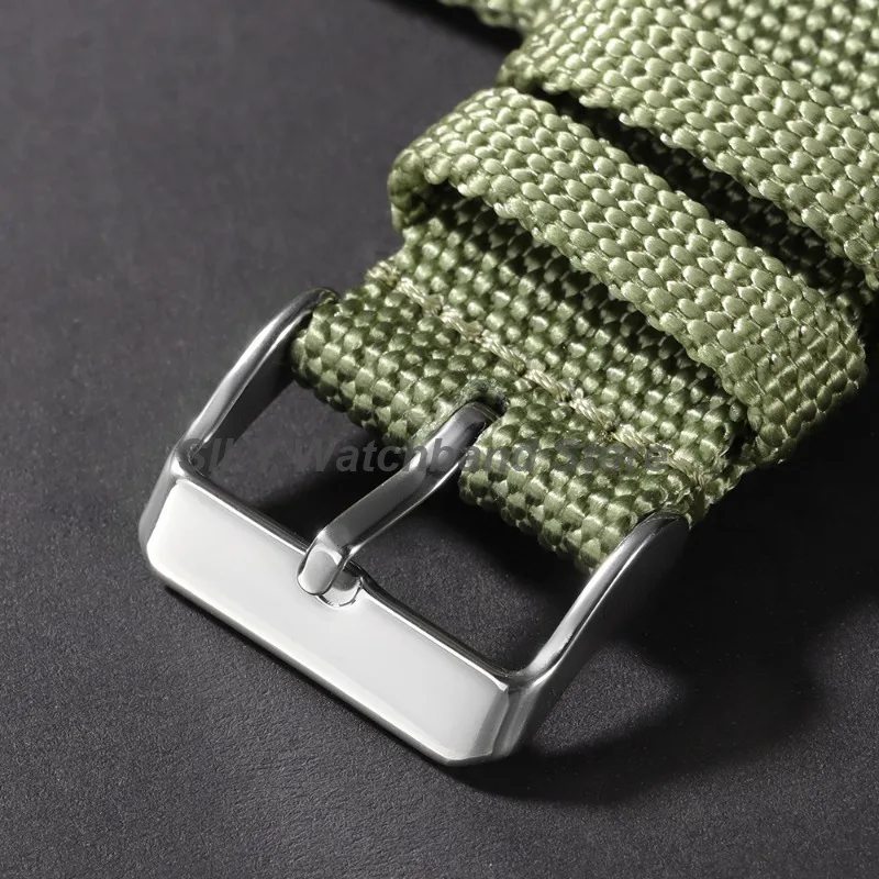 Quick Release Canvas Watch Strap - Versatile Nylon Band Replacement