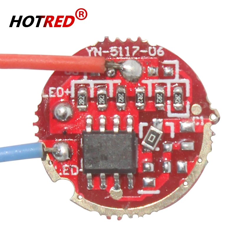 Luci Led Driver LED Per Torcia - Scheda Circuito Singola Modalità, 3V-18V, Per Lampadine LED Fino A 10W Driver Singola Modalità 3V-18V - Foto 4