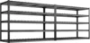 60" W Storage Shelves 3000LBS Garage Shelving Heavy Duty Adjustable 5 Tier Metal Shelving Unit for Storage Rack Garage Storage 1