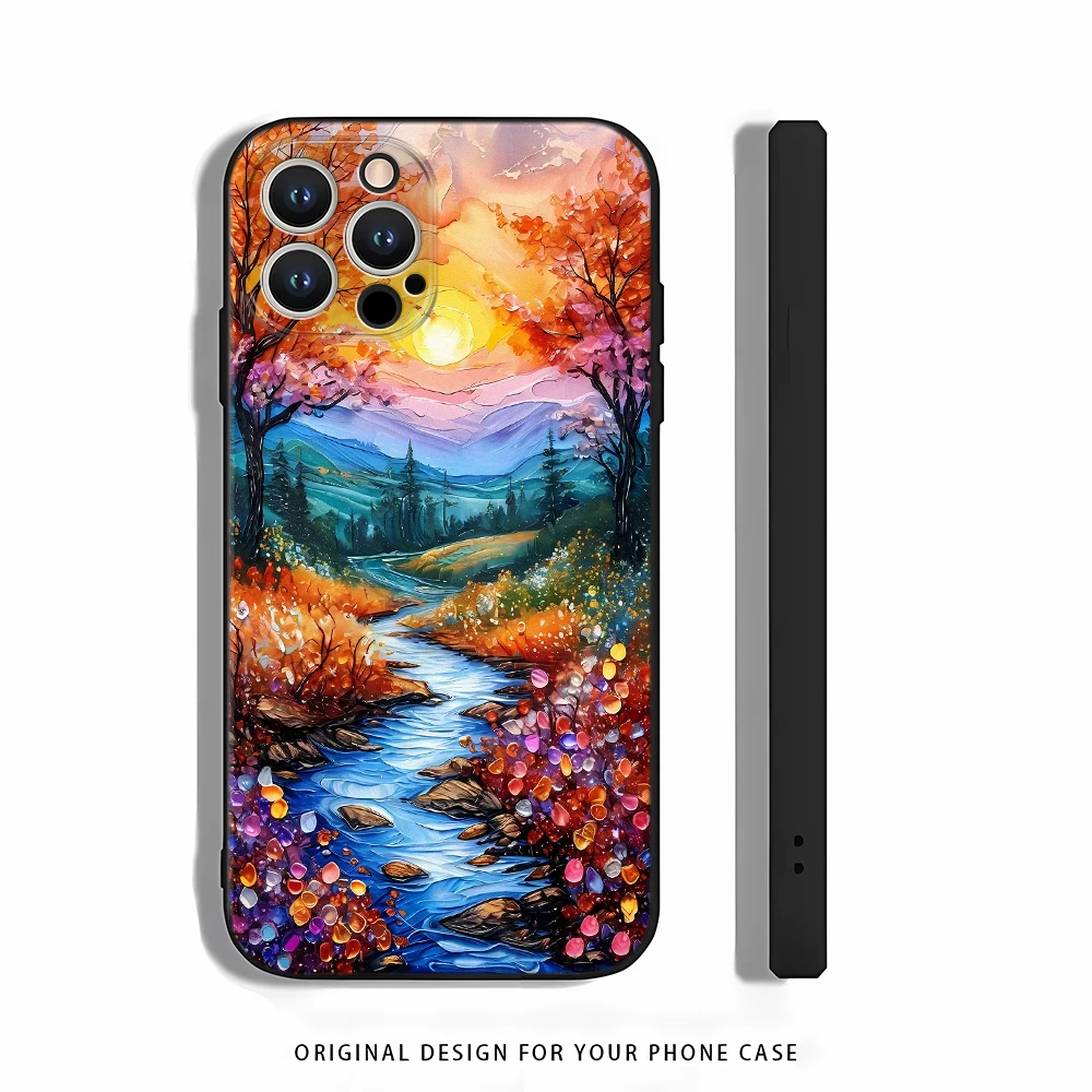 Autumn Leaves Design Phone Case Cover