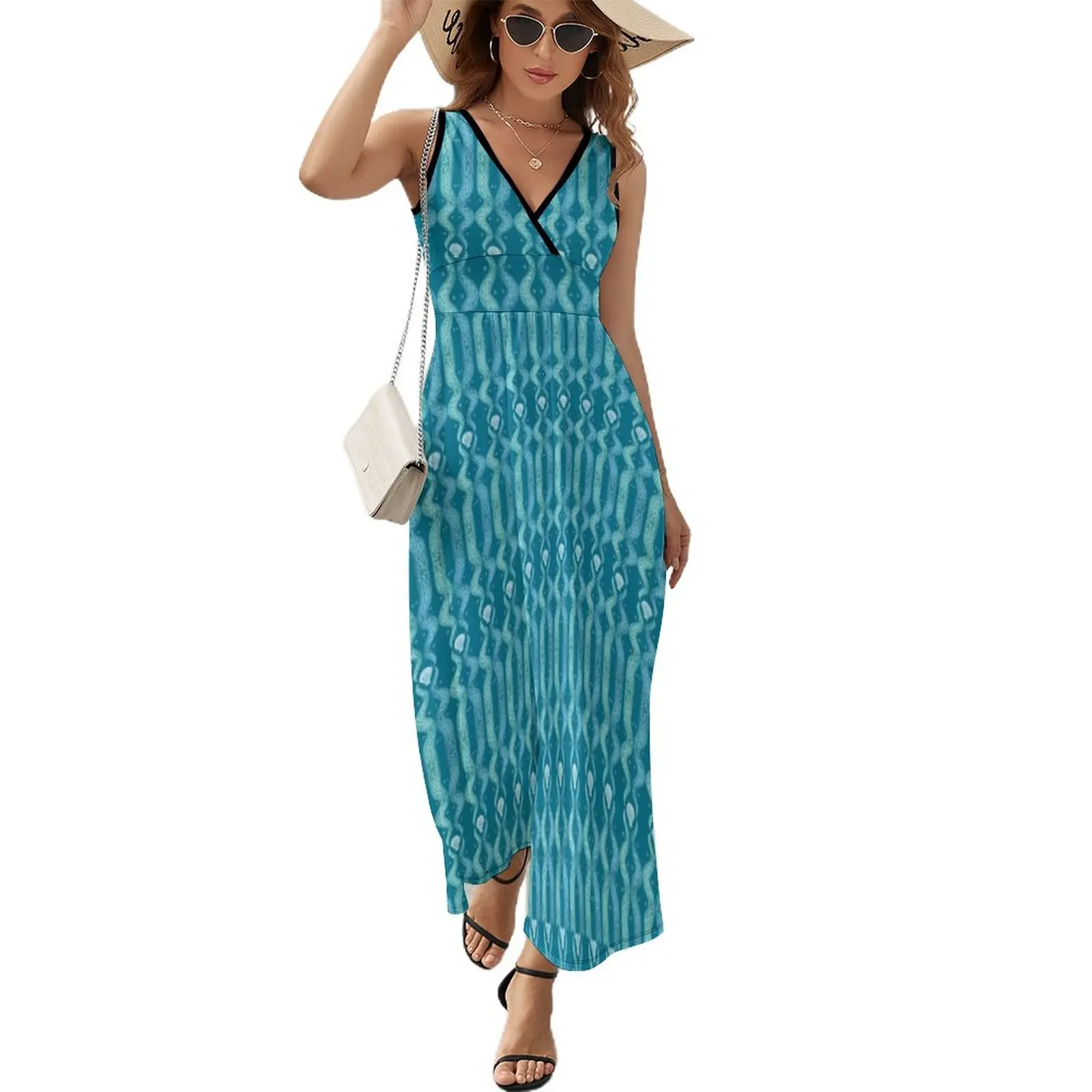 

Kelp Forest Sleeveless Dress Elegant gowns Women's skirt chic and elegant woman dress dresses for womens