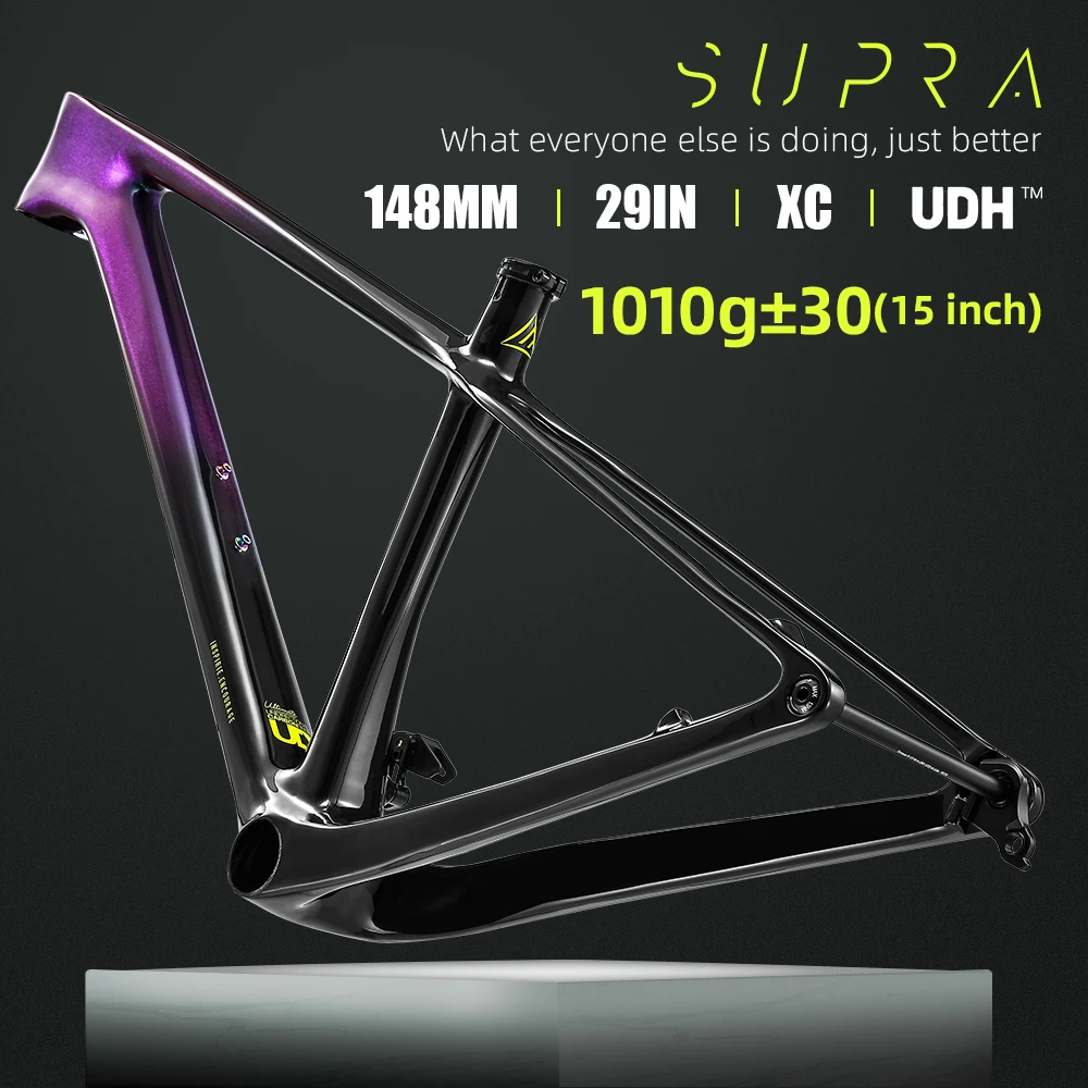 LEXONREVOX29BikeFrameCarbonMTB29er148x12mmMountainBikeFrame