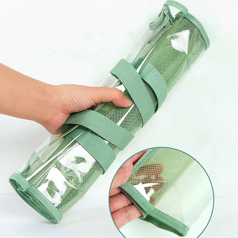 대용량 파일 문서 주최자 휴대용 학교 문구 파우치 가방 투명 방수 보관 가방 사무실 파일 가방