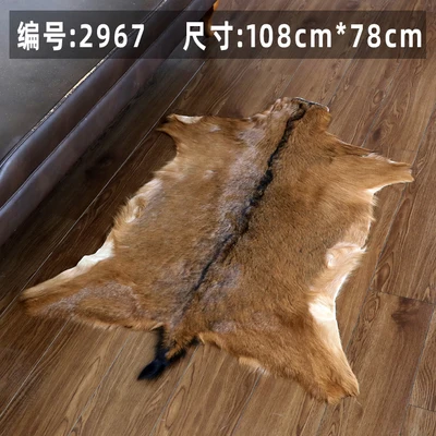 

Goatskin Rugs Film & TV Props Scandinavia Vintage Home Decoration Cloakroom Sofa Cushion Shoe Stool Mats Sheepskin Coat 2967