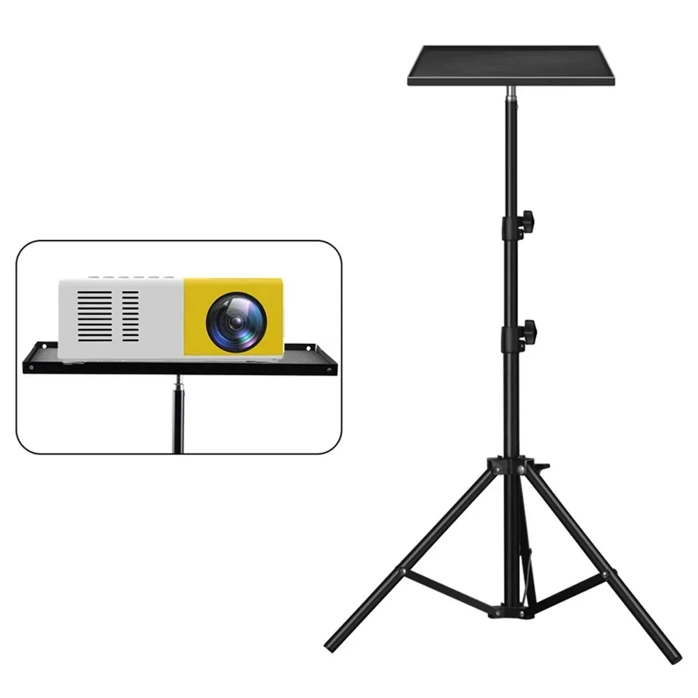 Projector Stand Tray Floor To Wall Desktop Shelf Laptop Stand Bedside Lift Telescopic Rod Live Tripod 55-170