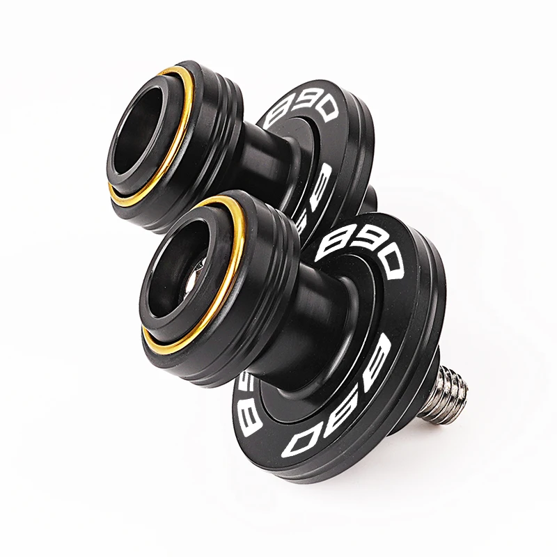 M10 Für KTM 890 Abenteuer 890 ADV 2021-2024 2025 CNC Aluminium M10 Motorrad Schwinge Spulen Slider stehen Schrauben Zubehör – Detail 8