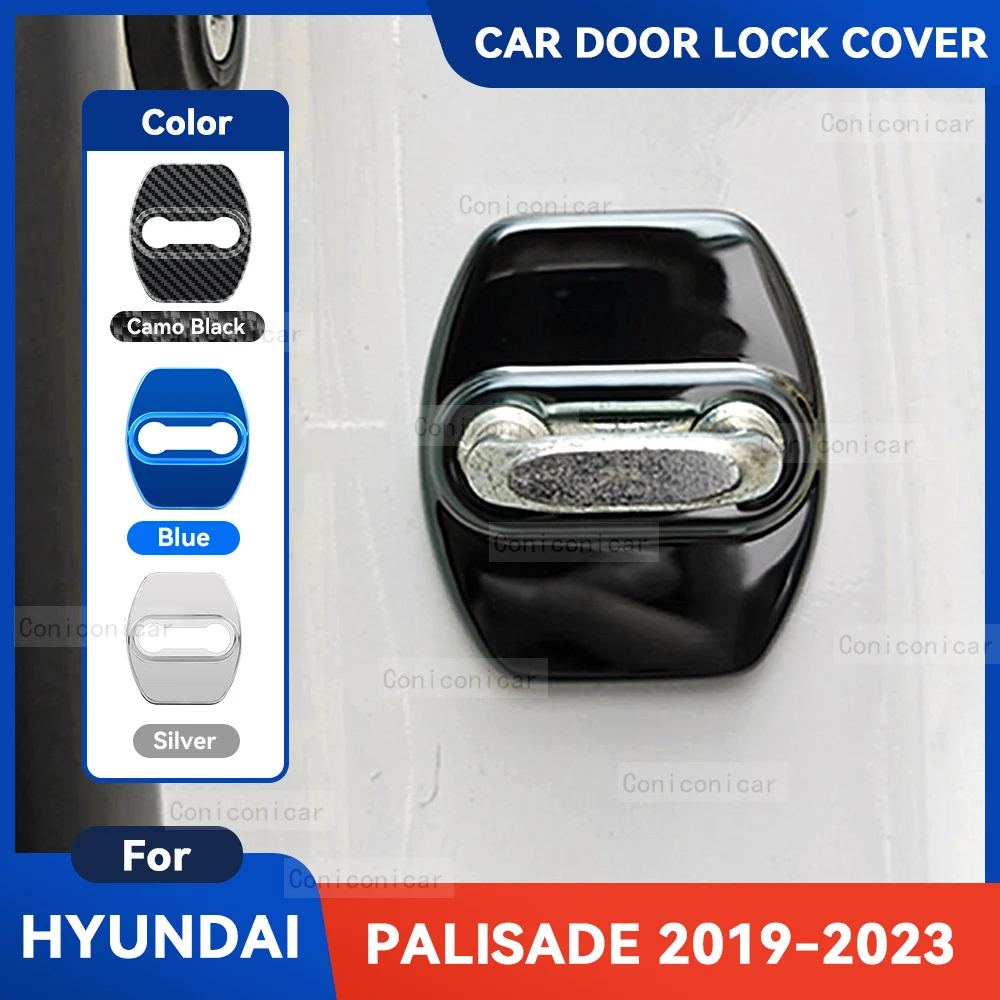 ForHYUNDAIPALISADE20192023AutoCarDoorLockBuckleCoverLatch